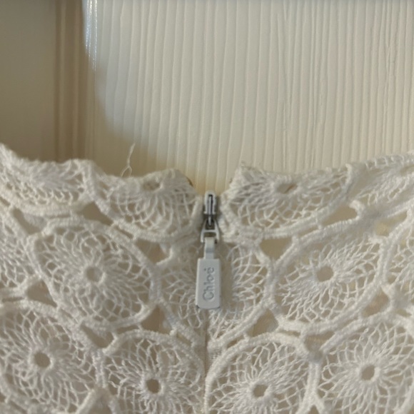Chloe white lace dress - Picture 3 of 4